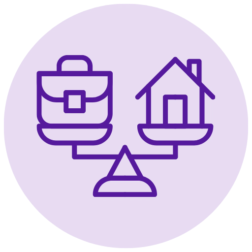 Work and everyday pressures icon